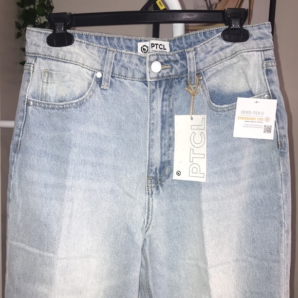 NWT PTCL High Rise Wide Leg Jeans 29 - Picture 3 of 10
